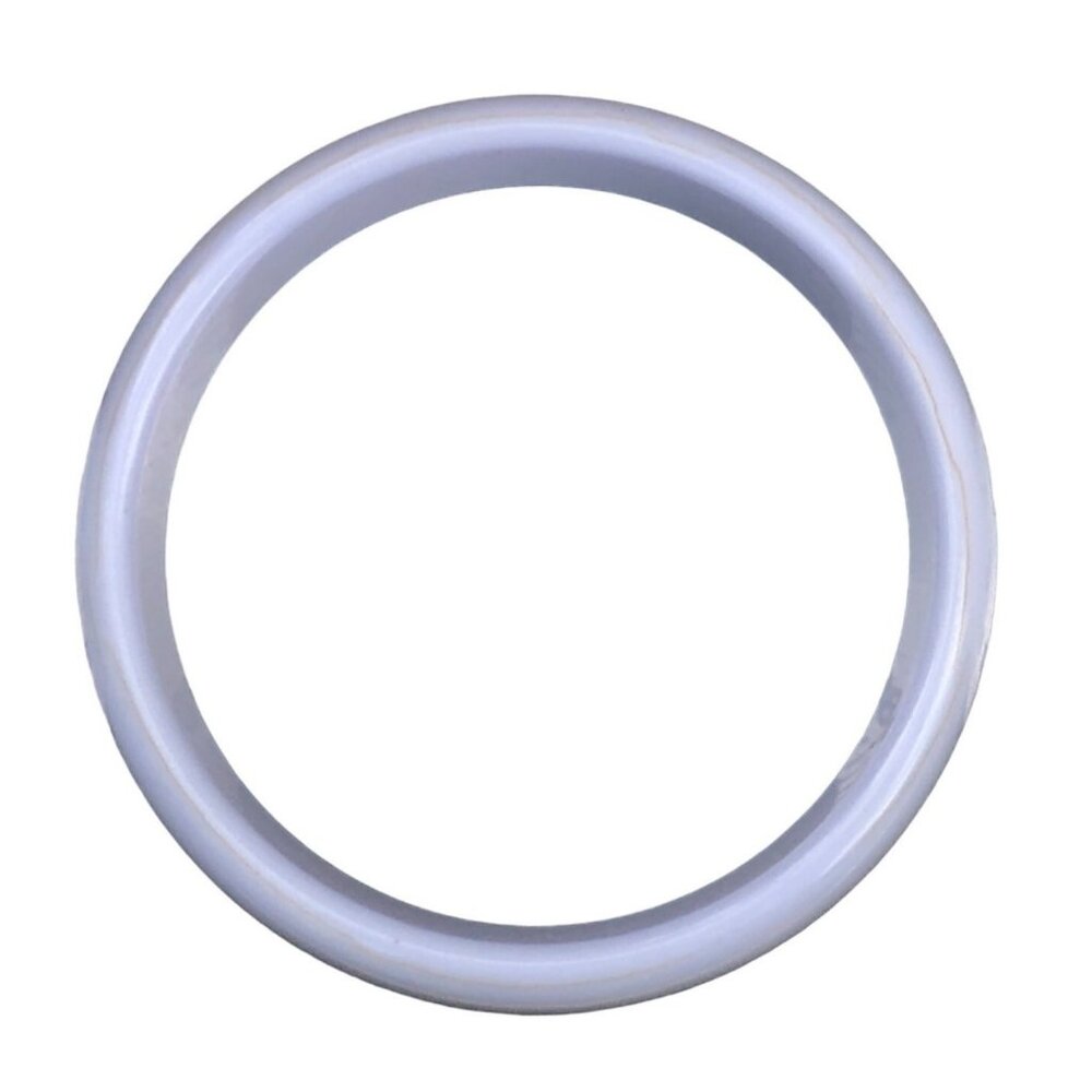Vintage Mod Pale Pastel Lilac Purple Lucite Bangle Bracelet Minimalist Retro - Picture 7 of 7